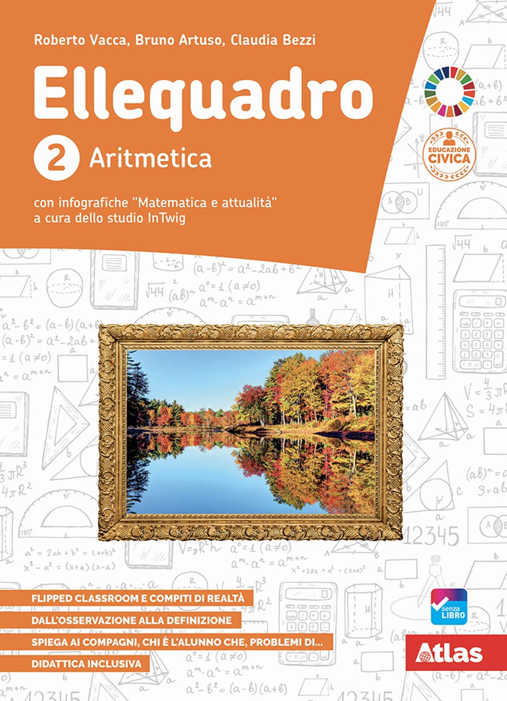 Ellequadro. Con Aritmetica, Geometria, Laboratorio. Per la Scuola media. Con e-book. Con espansione online (Vol. 2) Professional & Reference Books