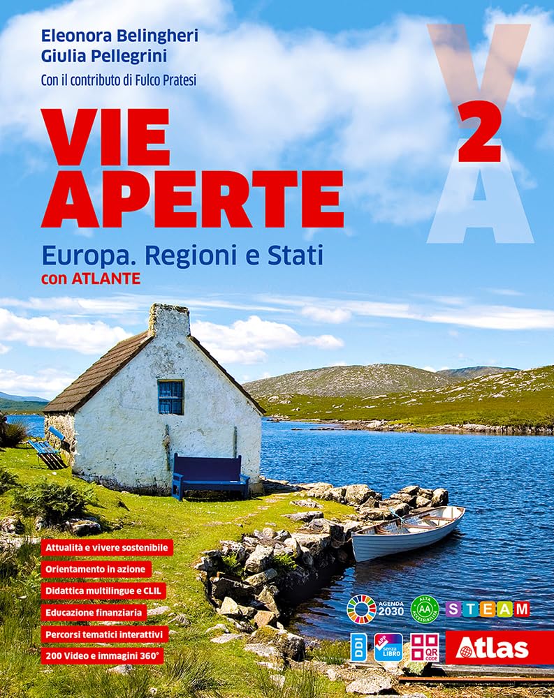 Vie aperte. Con Atlante. Per la Scuola media. Con e-book. Con espansione online. Europa. Regioni e Stati (Vol. 2) book