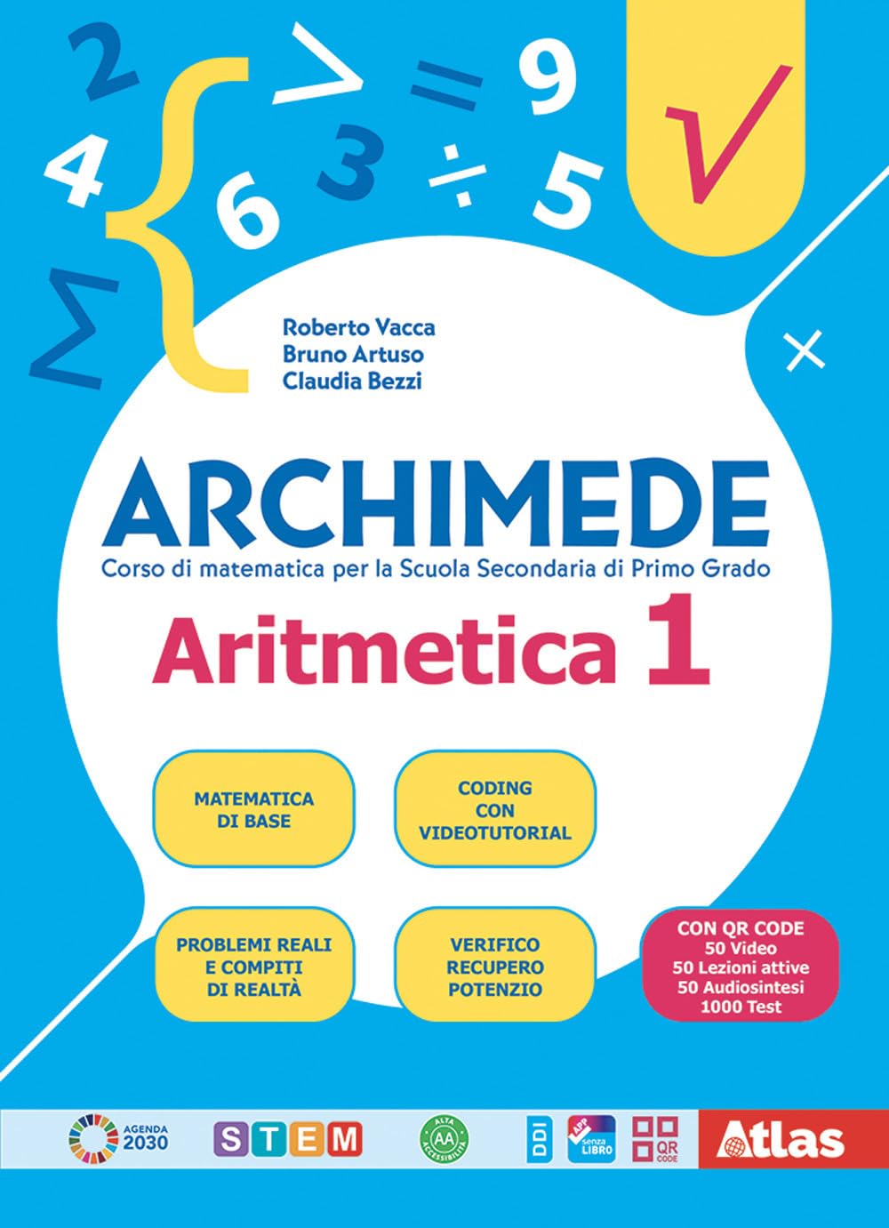 Archimede. Aritmetica. Geometria. Laboratorio. Per la Scuola media. Con e-book. Con espansione online (Vol. 1) Professional & Reference Books