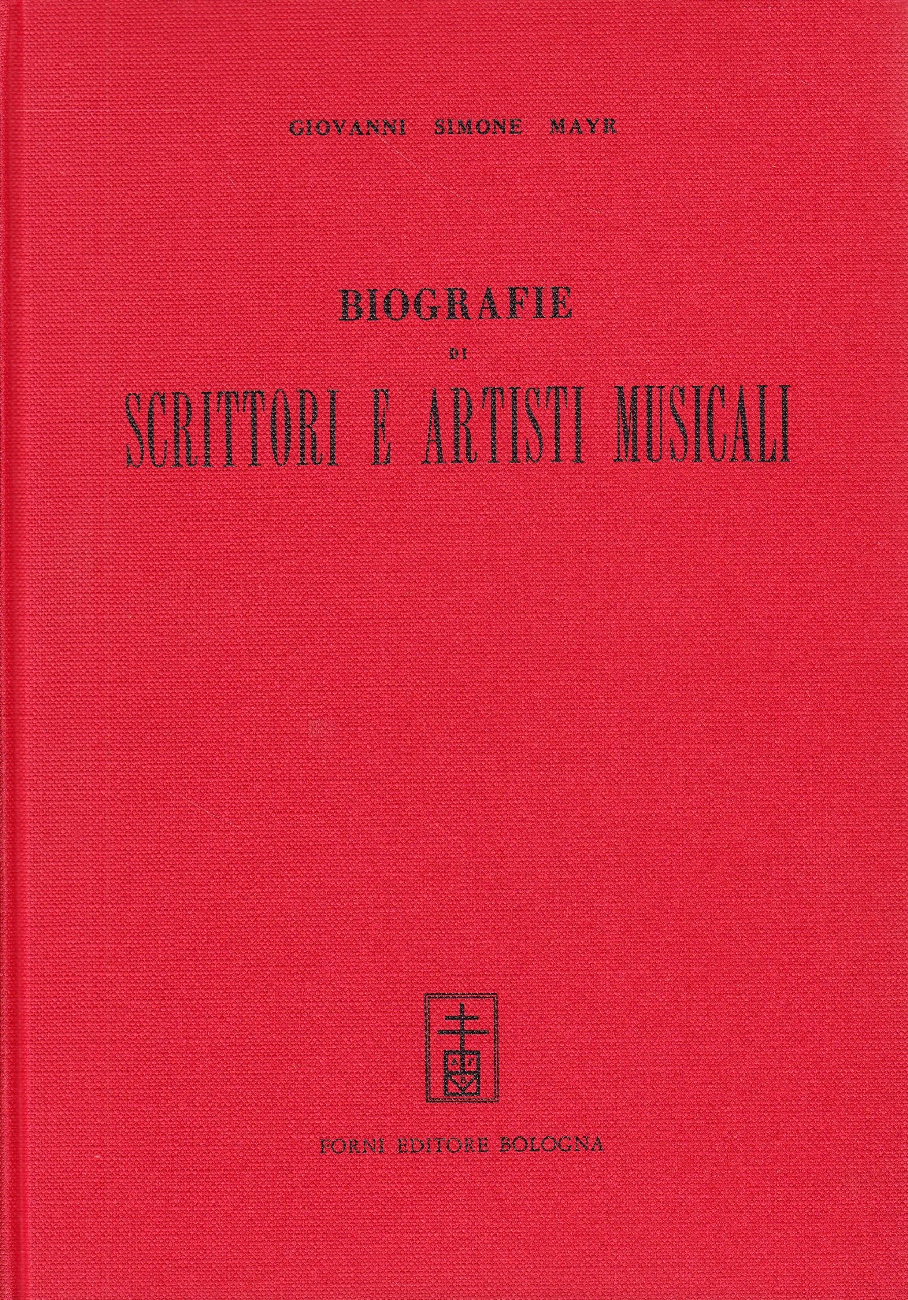 Biografie di scrittori e artisti musicali bergamaschi (rist. anast. Bergamo, 1875) (Bibliotheca musica Bononiensis) Art & Literature Books