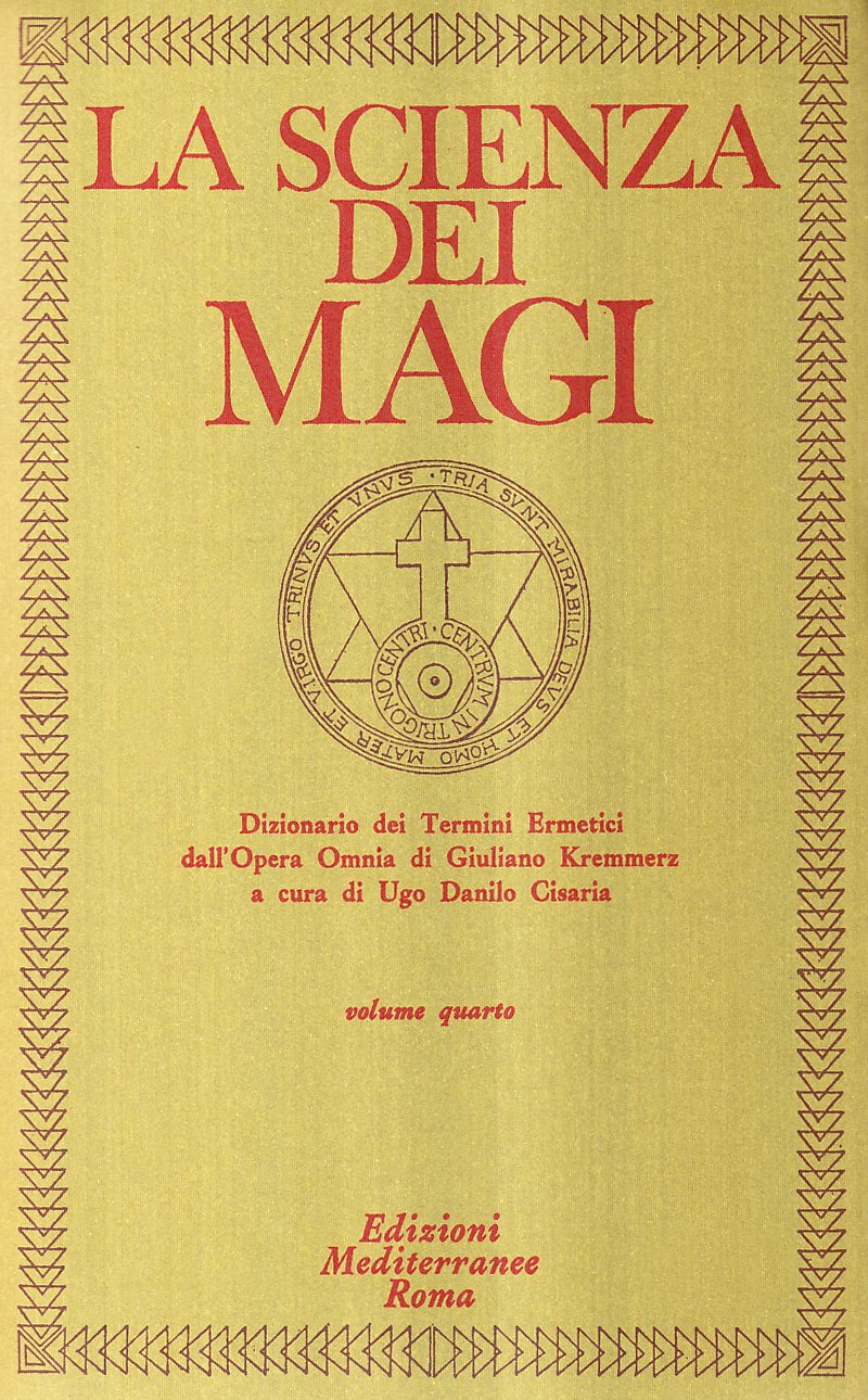 Dizionario kremmerziano dei termini ermetici book