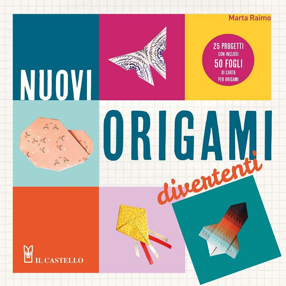 Nuovi origami divertenti. 25 progetti con inclusi 50 fogli di carta per origami. Ediz. a colori. Con Materiale a stampa miscellaneo book