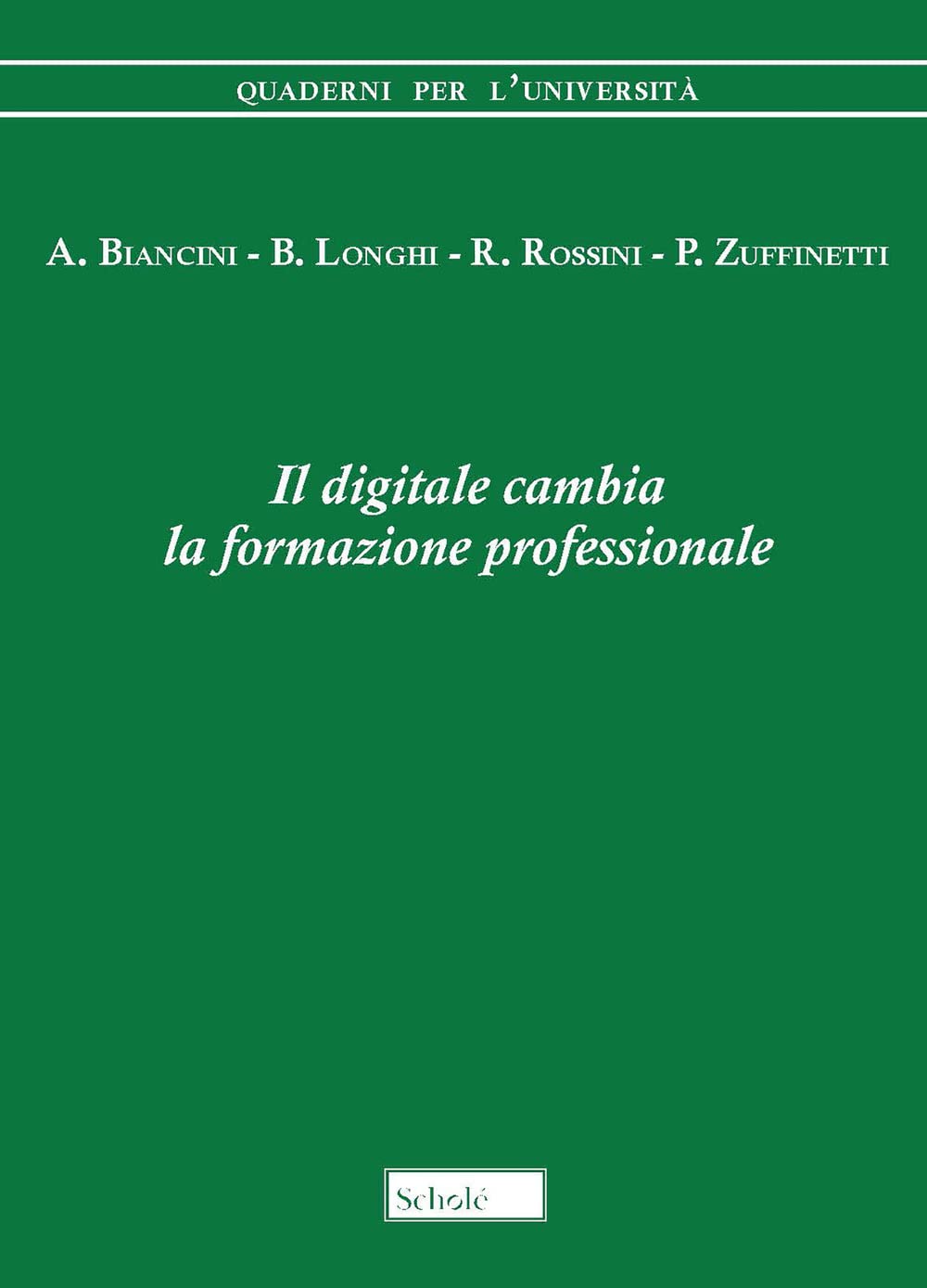 Il digitale cambia la formazione professionale book