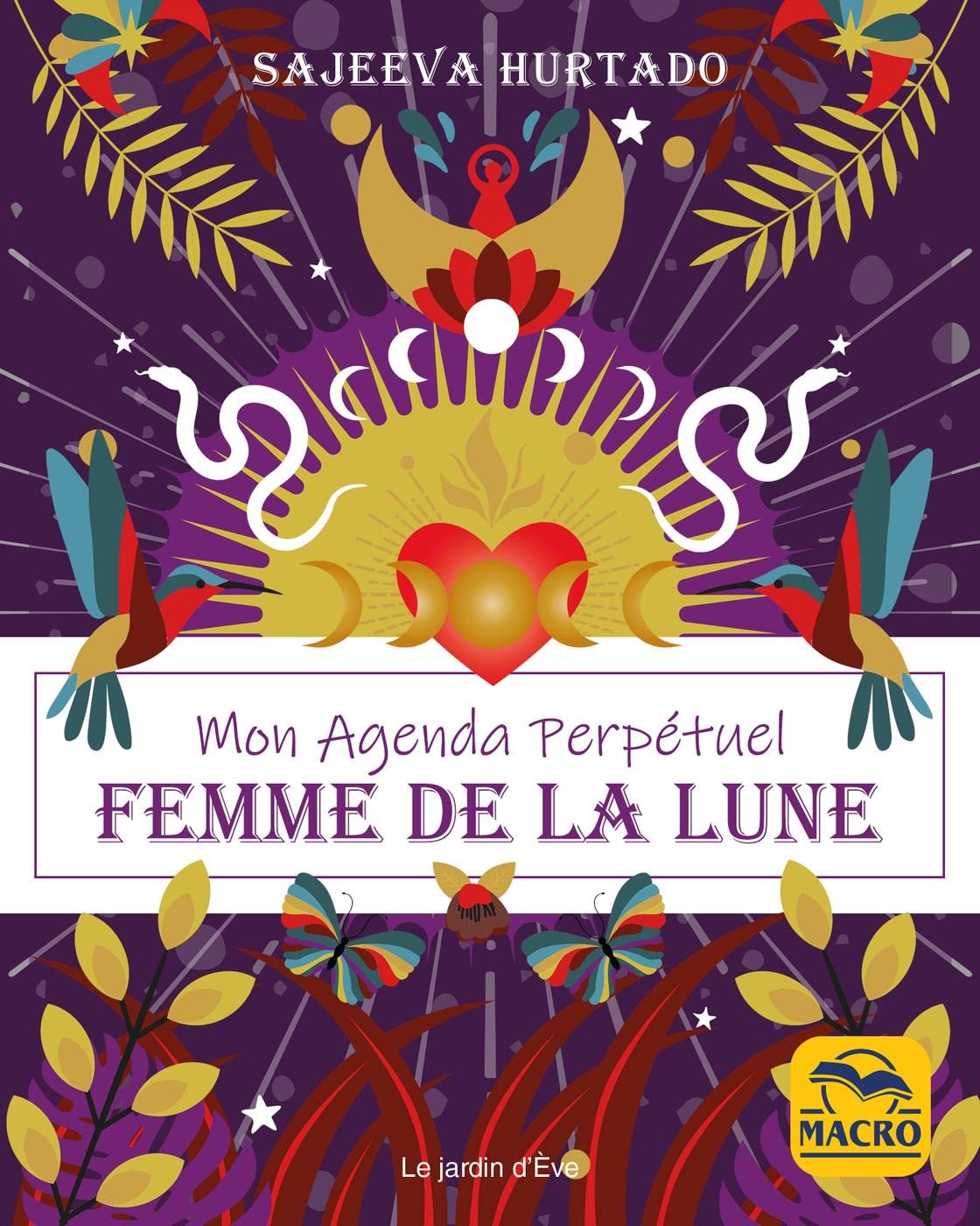 Mon agenda perpétuel Femme de la Lune book