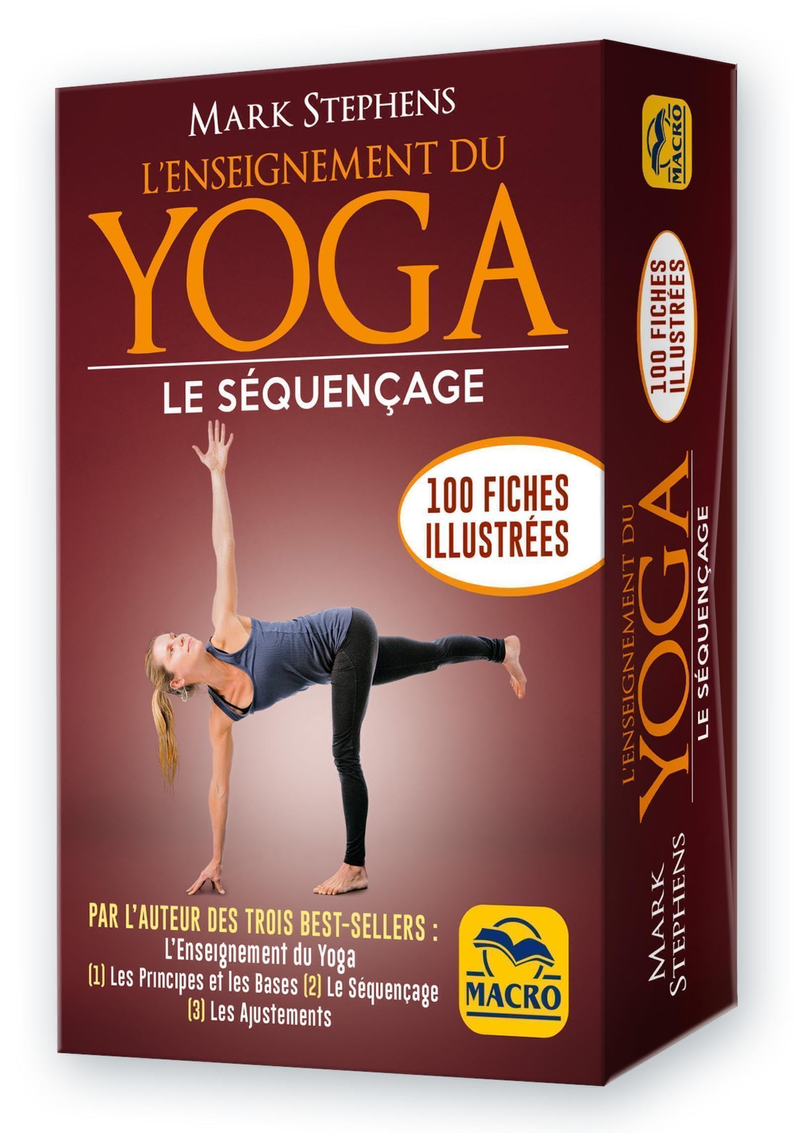L'enseignement du yoga : le séquençage. 100 fiches illustrées: Les 101 fiches illustrées Lifestyle