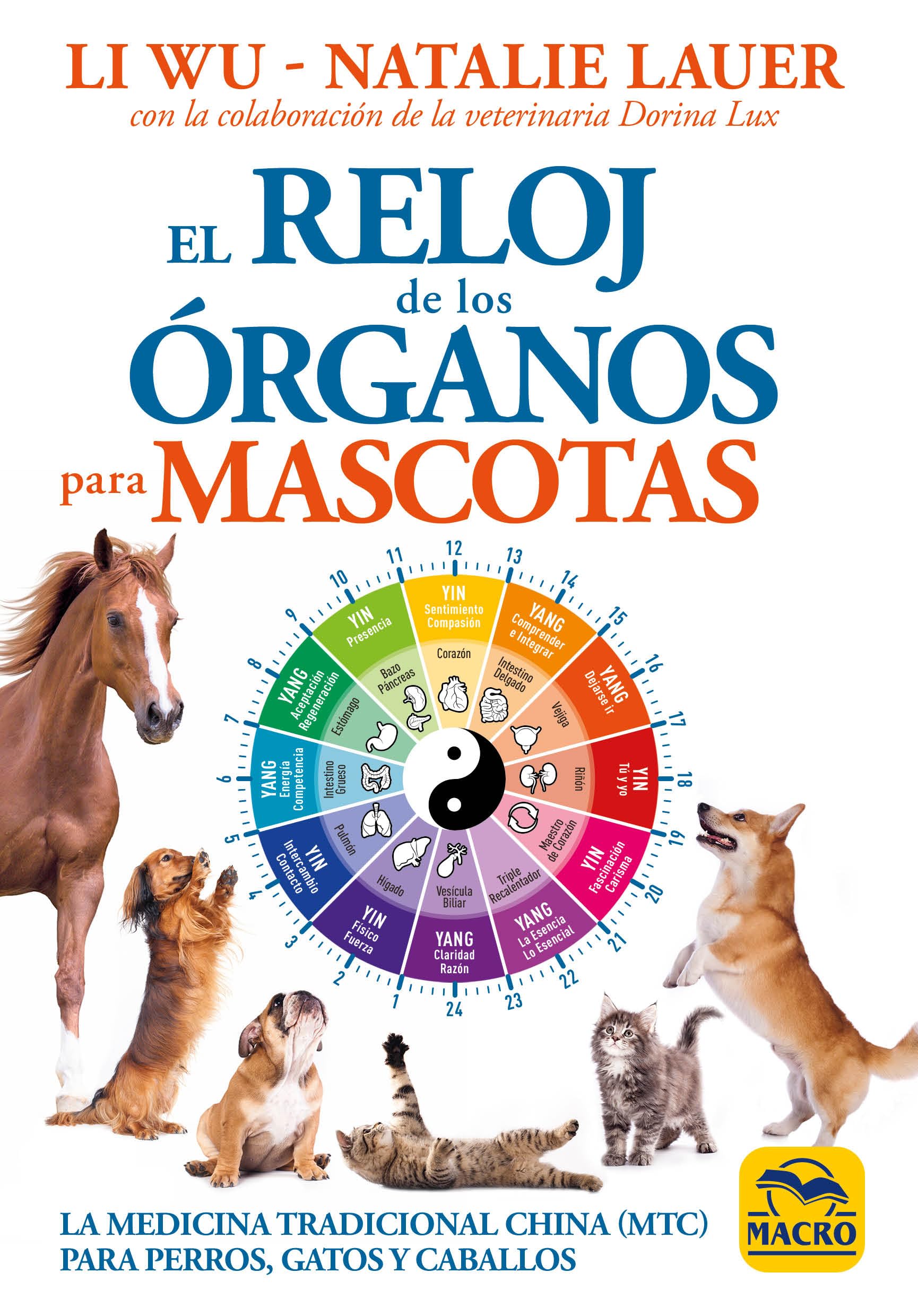 RELOJ DE LOS ORGANOS PARA MASCOTAS,EL book