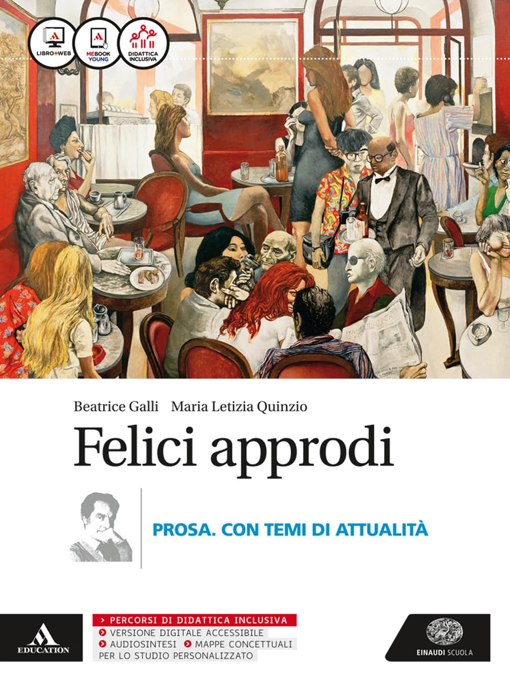 Felici approdi. Prosa con temi attualità. Per le Scuole superiori. Con e-book. Con espansione online Professional & Reference Books