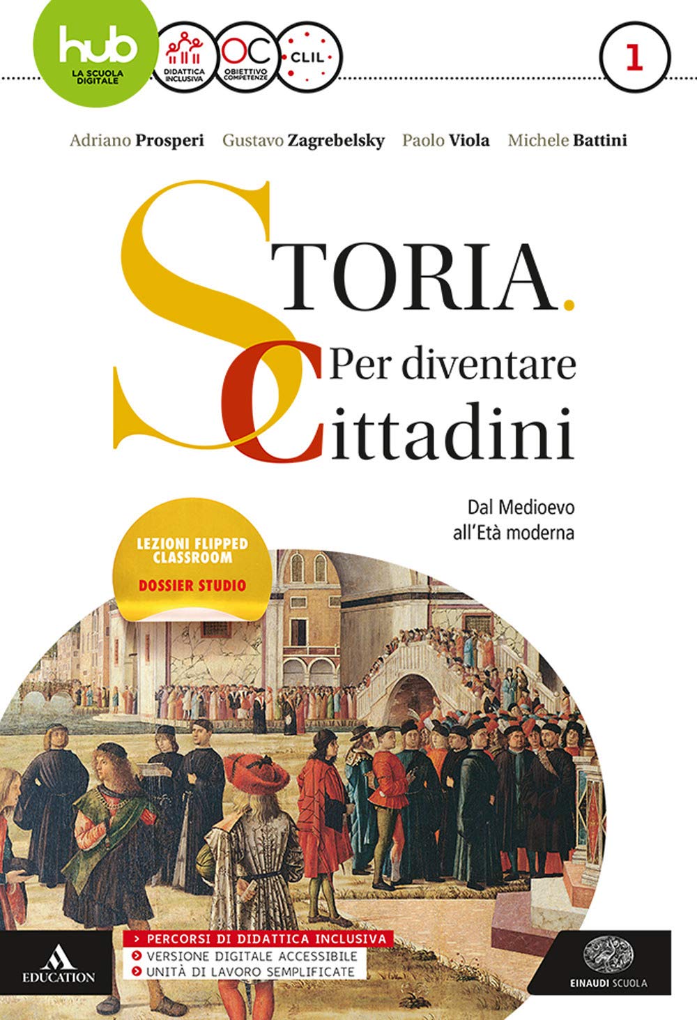 Storia: per diventare cittadini. Per i Licei e gli Ist. magistrali. Con e-book. Con espansione online. Con 2 libri: Atlante geopolitico-History in. Dal Medioevo all'età moderna (Vol. 1) Non-fiction