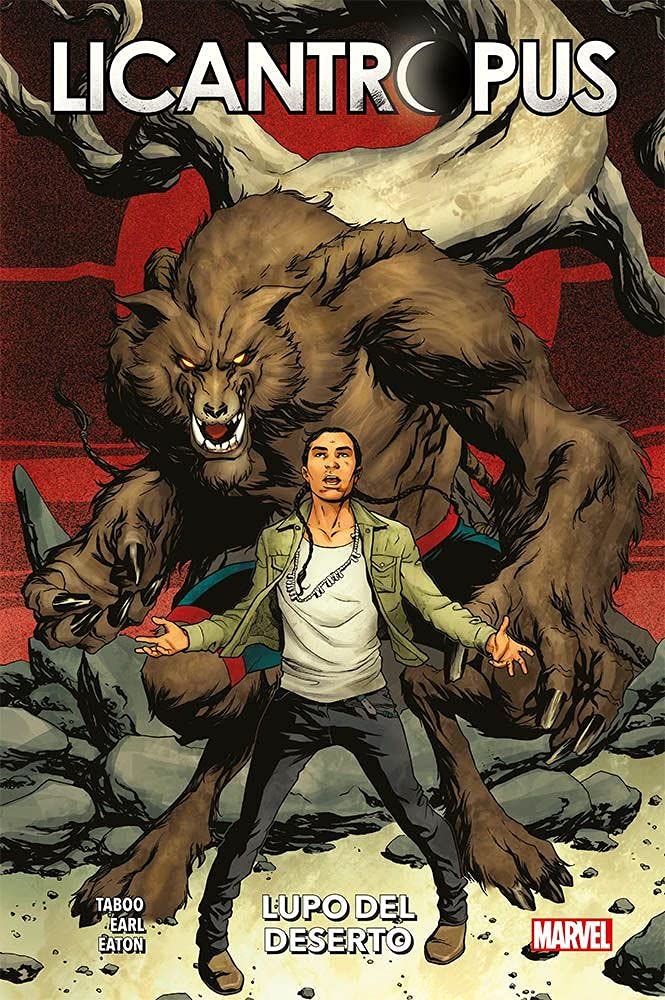 Fumetto: marvel: licantropus: lupo del deserto (cartonato) by panini book