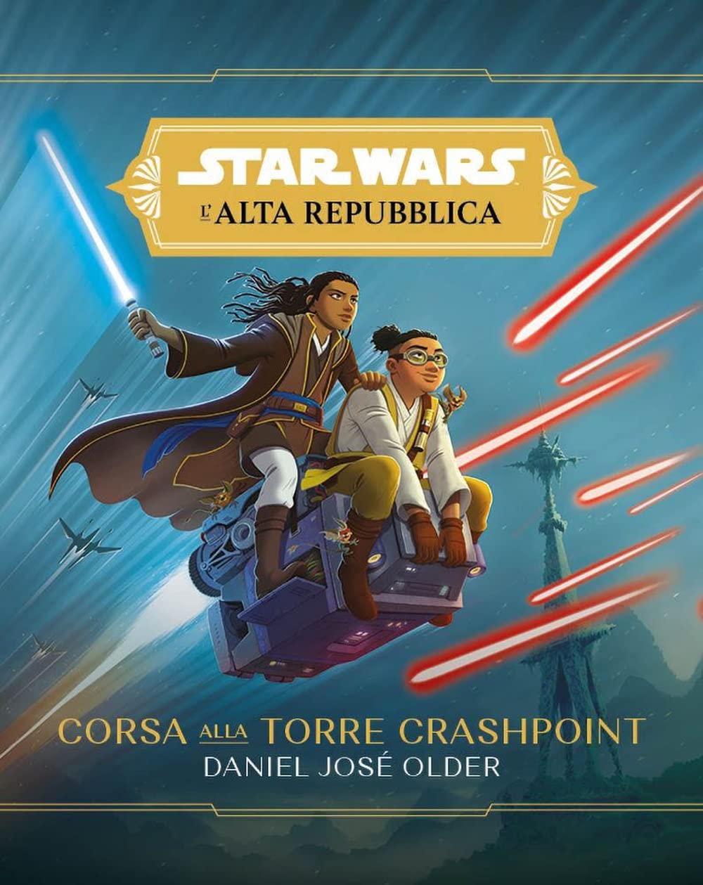 Corsa alla torre Crashpoint. L'Alta Repubblica. Star Wars book