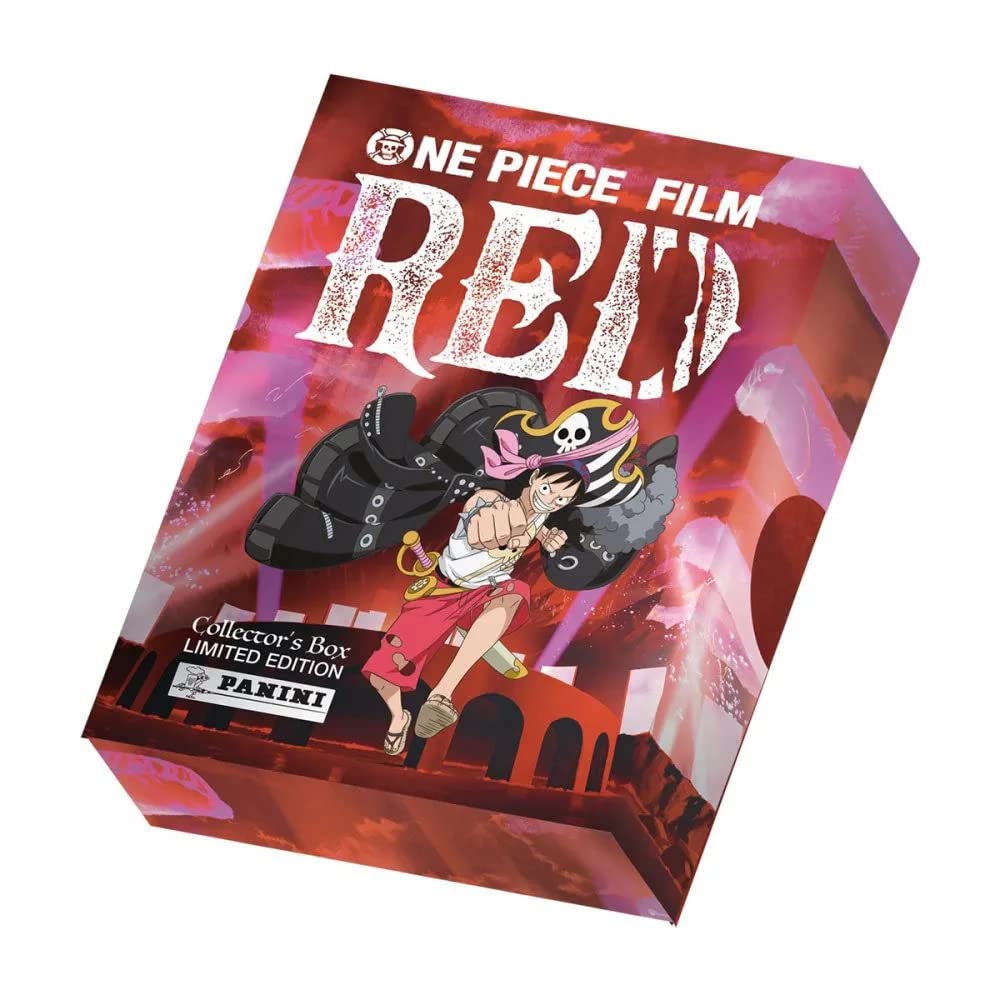 One piece red. Collector's box. Limited edition book