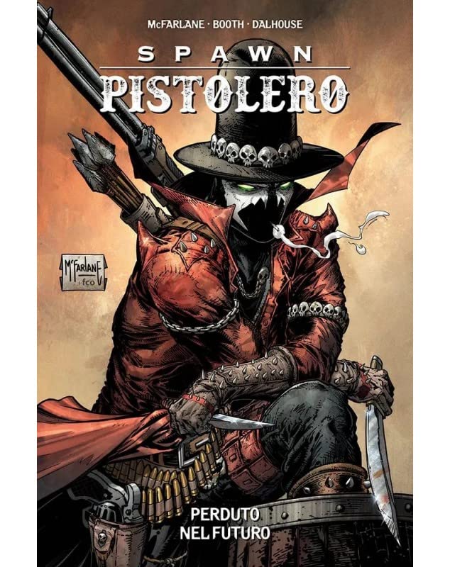 Fumetto: spawn pistolero 1 - perduto nel futuro (cartonato) by panini book