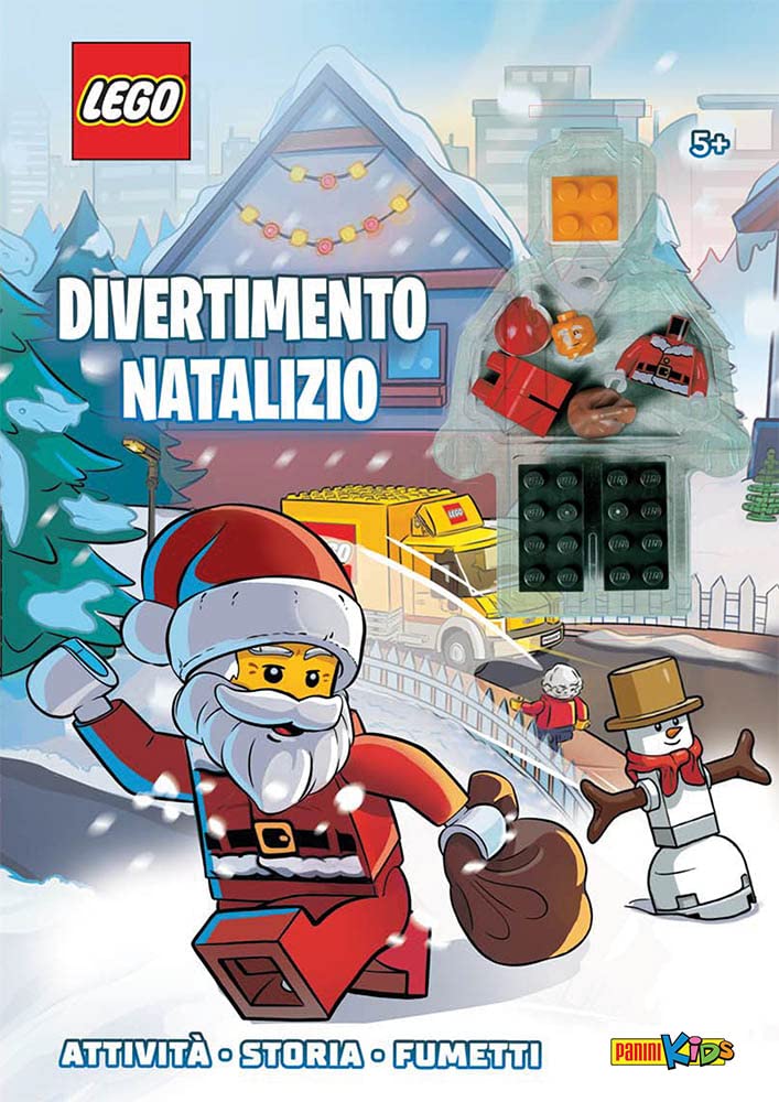 Divertimento natalizio. Lego. Ediz. a colori. Con minifigure LEGO® di Babbo Natale book