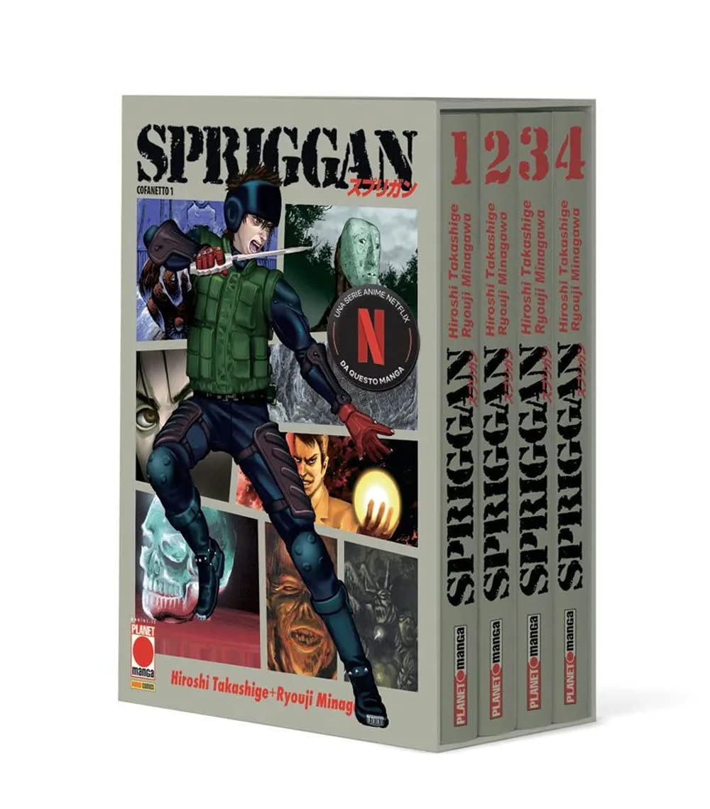 Spriggan (Vol. 1-4) (Planet manga) Manga