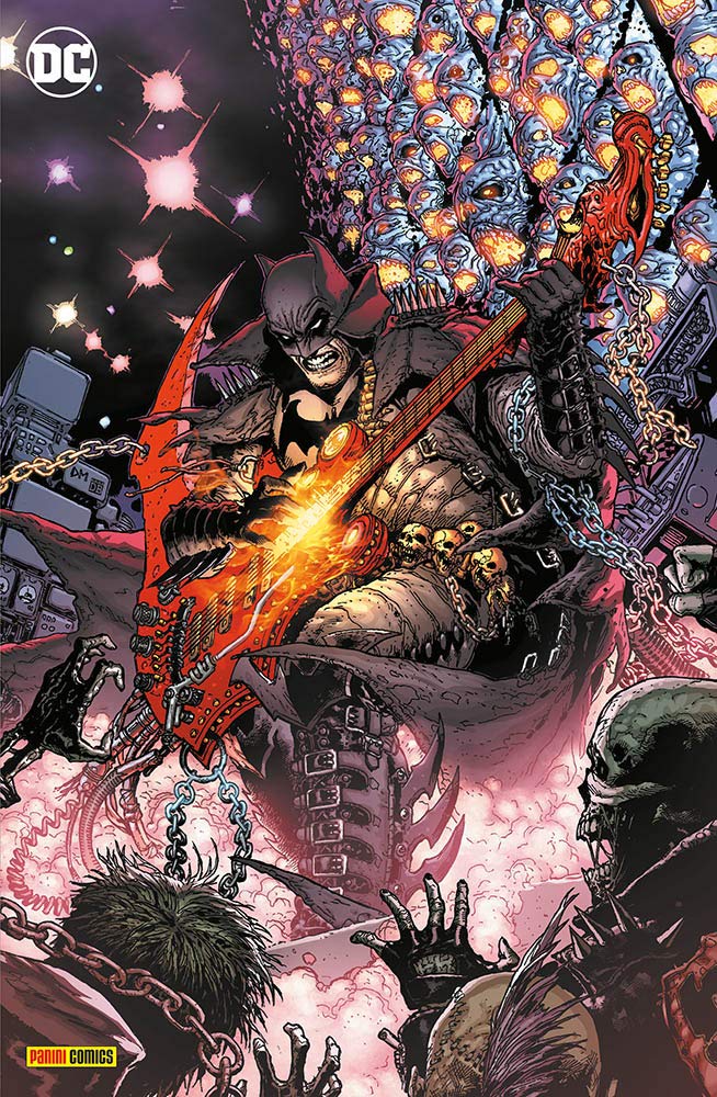 Batman Death Metal 1 Variant Metal book