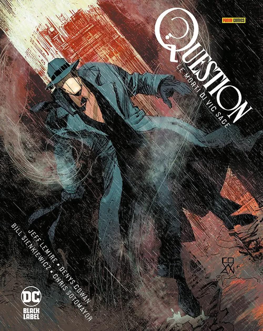 Question. Le morti di Vic Sage (DC Black label) Manga