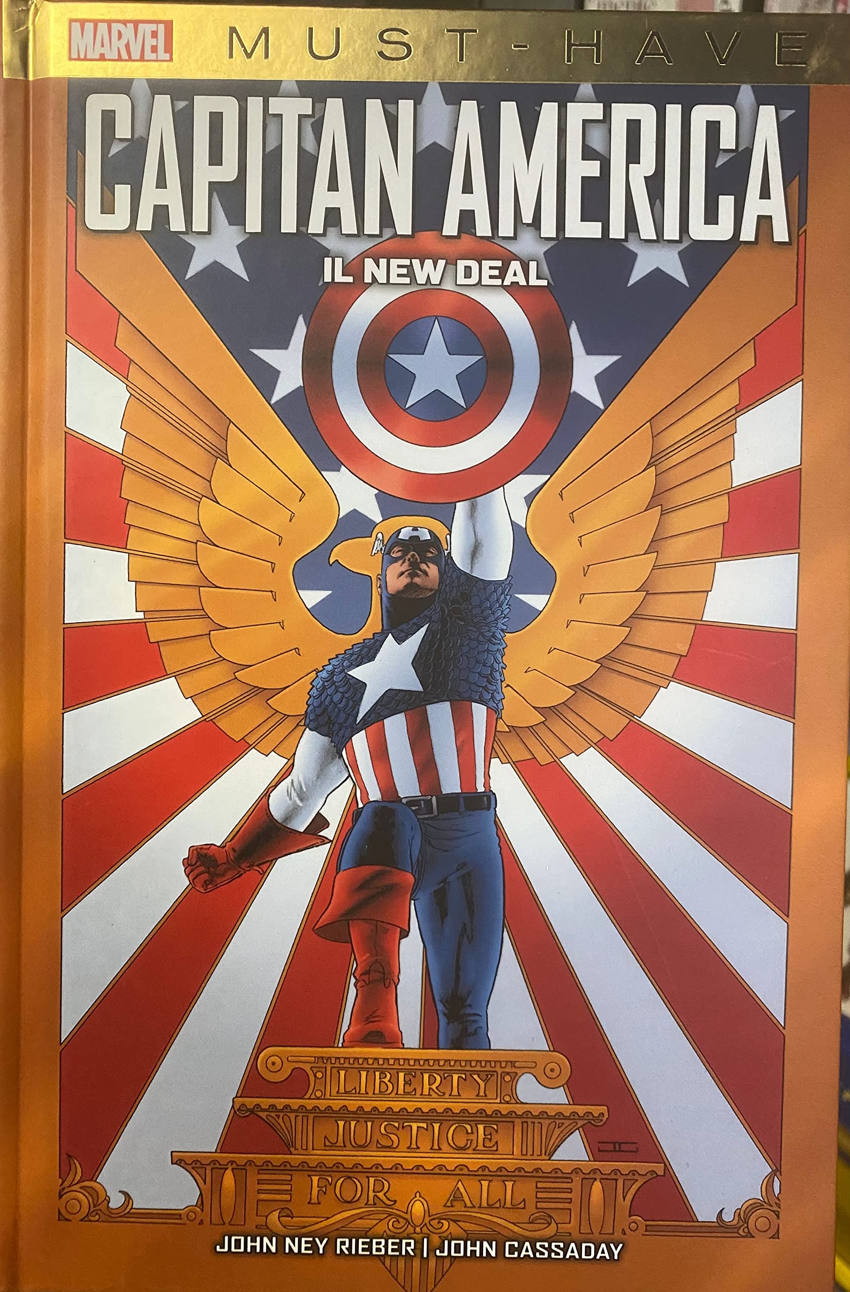 Il new deal. Capitan America book