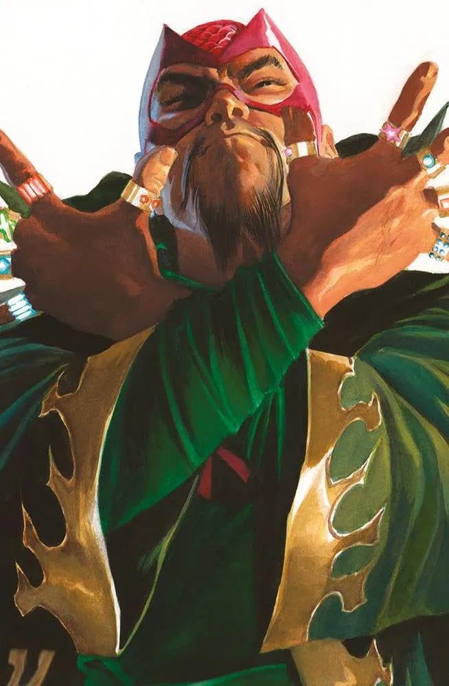 Fumetto marvel: l'invincibile iron man #5 variant cover by alex ross (spillato) - panini book