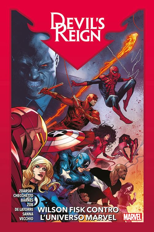 Wilson Fisk contro l'universo Marvel. Devil's reign Manga