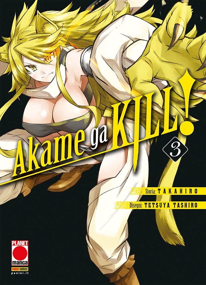 Akame Ga Kill! N° 3 - Ristampa - Planet Manga - Panini Comics ITALIANO book