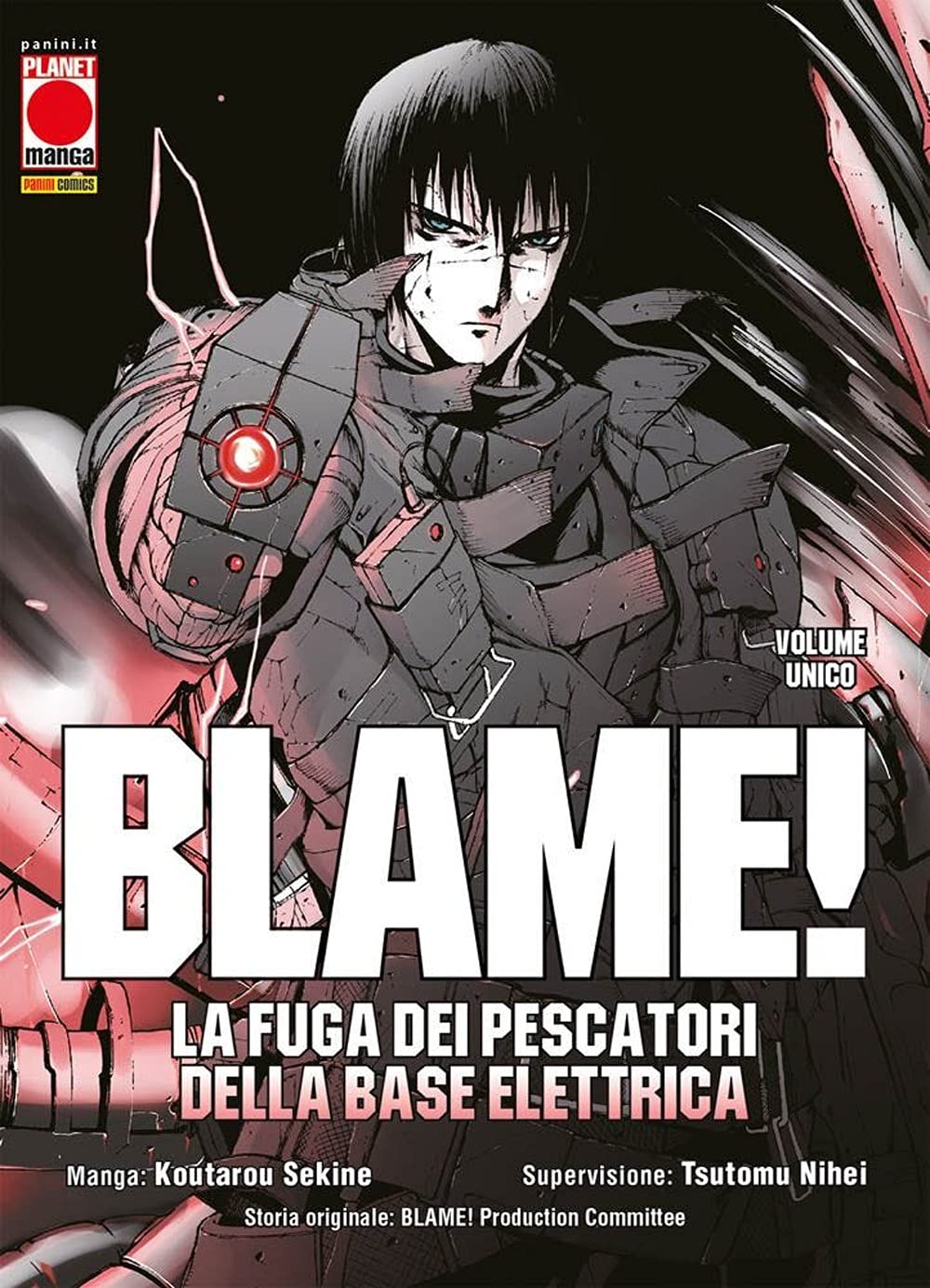 Blame! La fuga dei pescatori della base elettrica book