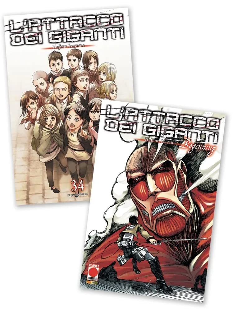 L'attacco dei giganti vol. 34. Ediz. variant-L’attacco dei Giganti. Beginning. Con cartolina (Planet manga) Manga