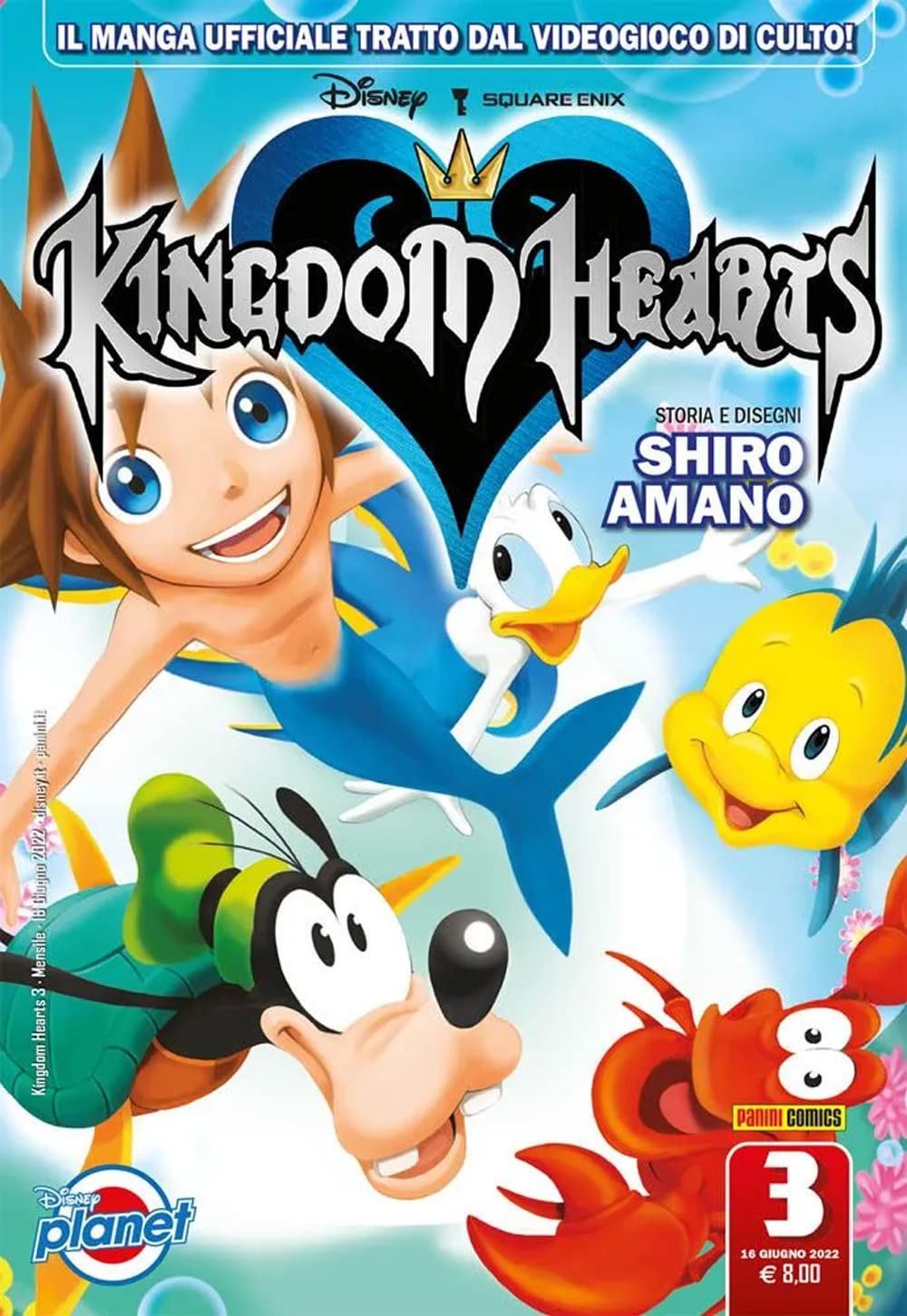 Kingdom hearts silver (Vol. 3) (Disney planet) Manga