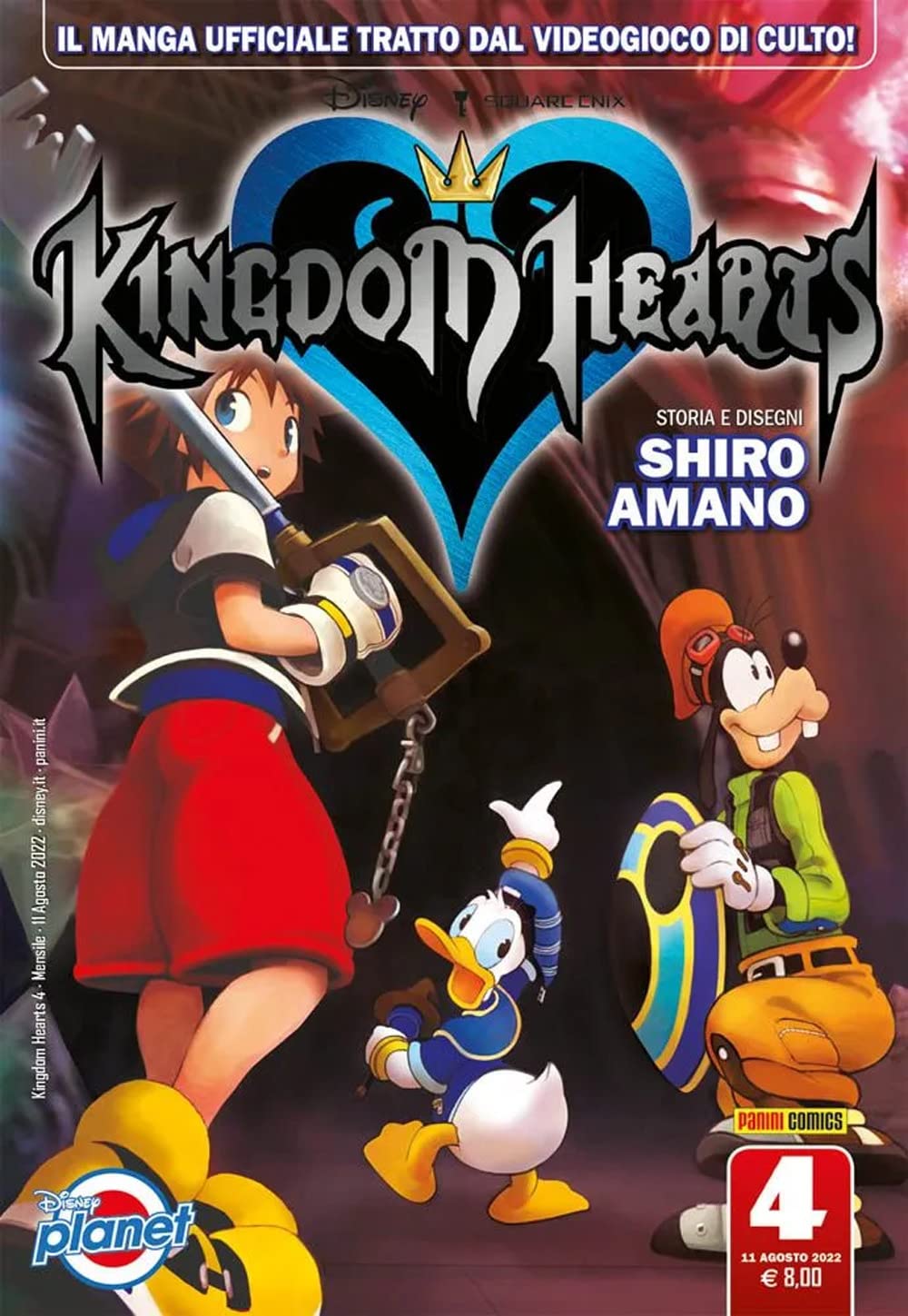 Kingdom hearts silver (Vol. 4) (Disney planet) Manga