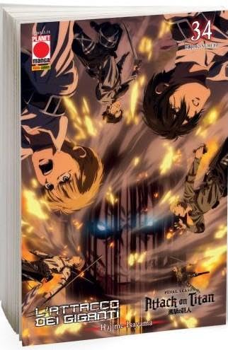 ATTACCO DEI GIGANTI VARIANT CRUNCHYROLL n 34 book
