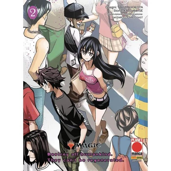 Manga: magic the gathering: destroy all humankind they can't be regenerated 2 by planet manga book