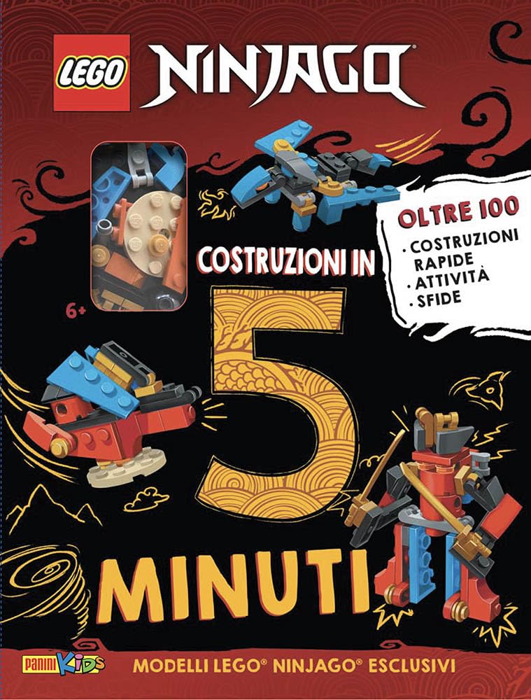 Lego Ninjago. Costruzioni in 5 minuti. Ediz. a colori. Con la minifigure LEGO® (Panini kids) Novels & Short Stories