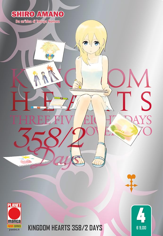 Kingdom hearts silver. 358/2 Days (Vol. 4) book