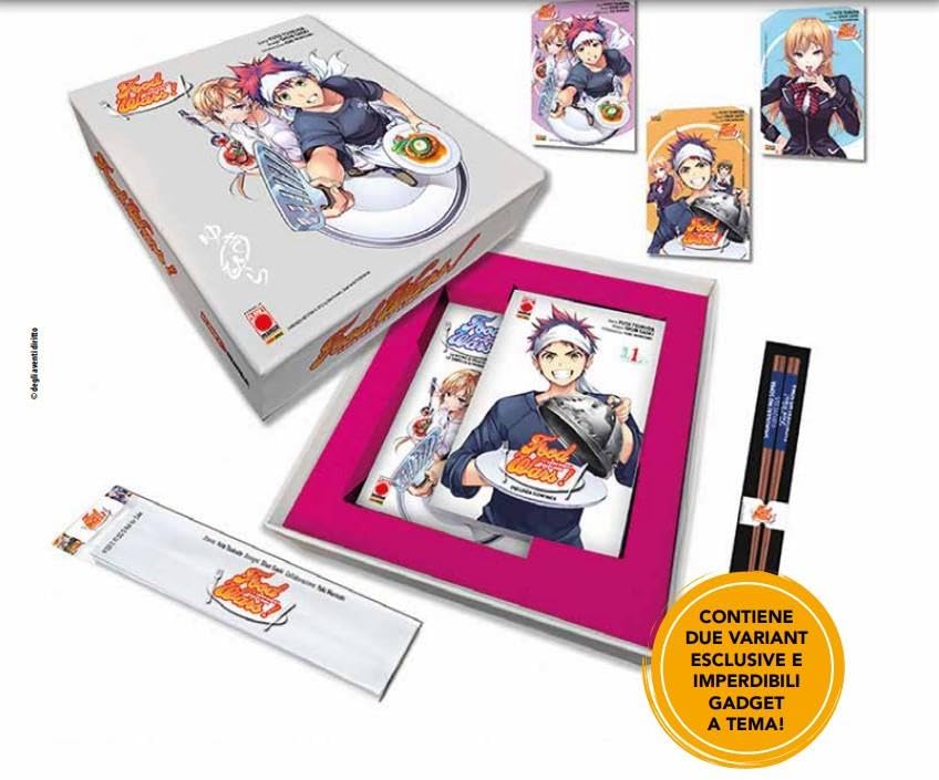 Manga: food wars - cofanetto deluxe by planet manga book