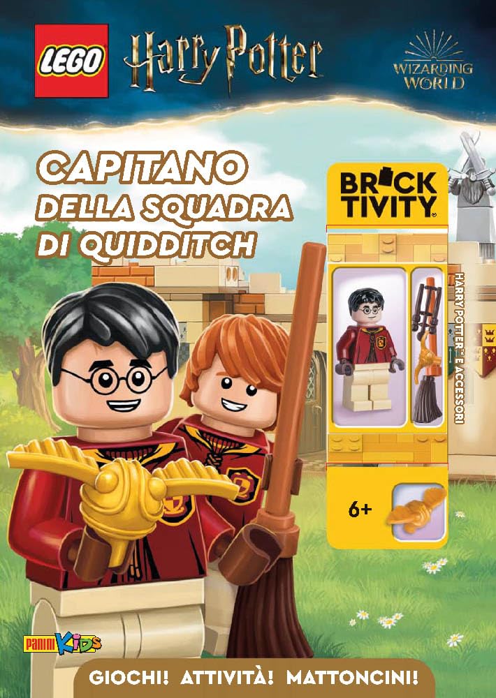 Capitano della squadra di quidditch. Lego Harry Potter. Ediz. a colori. Con minifigure LEGO® di Harry Potter con la scopa volante e il boccino d’oro book