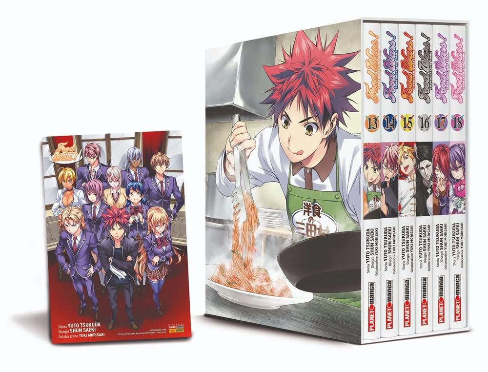 Food wars! Cofanetto. Con cartolina (Vol. 13-18) book