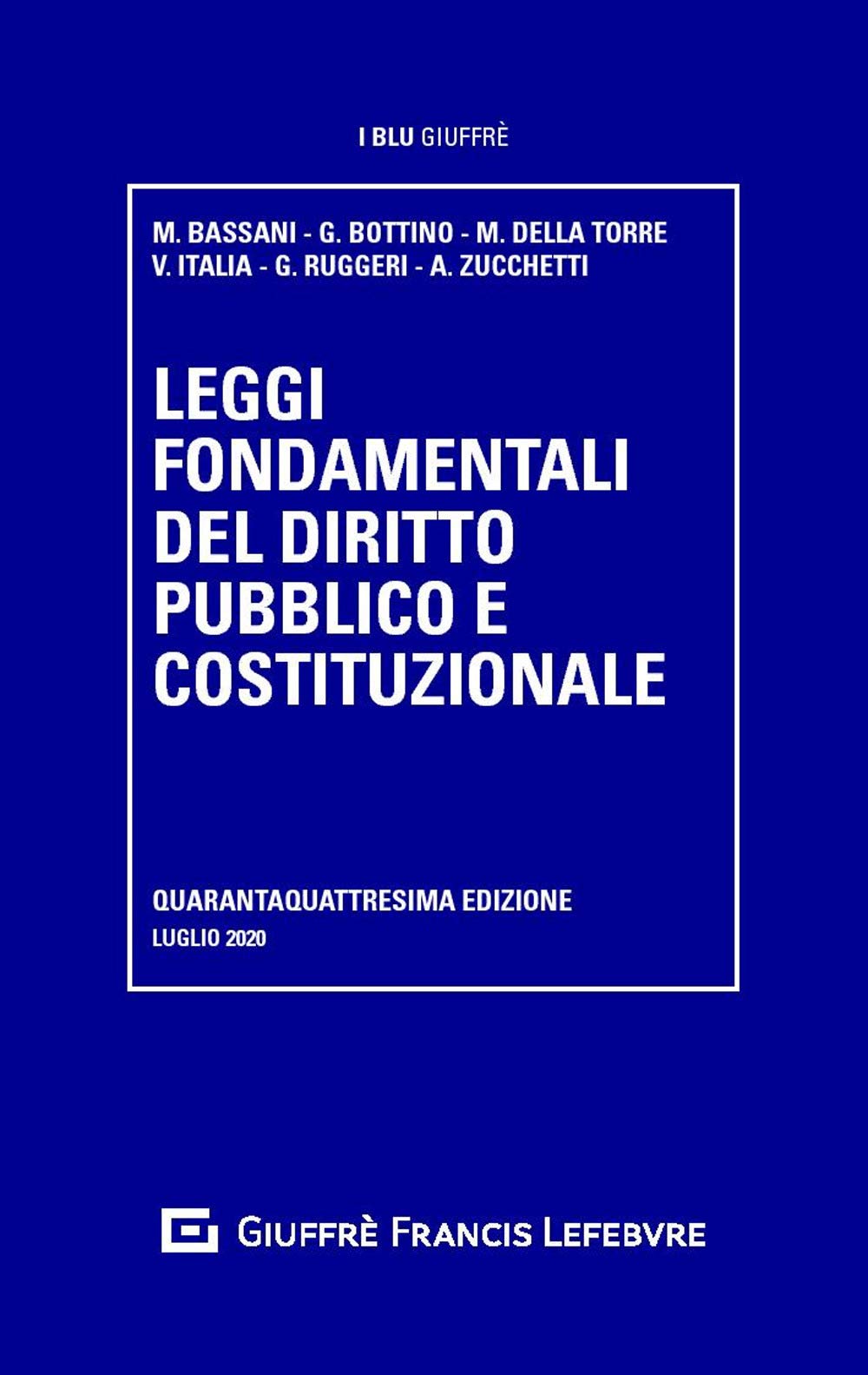 Leggi fondamentali del diritto pubblico e costituzionale book