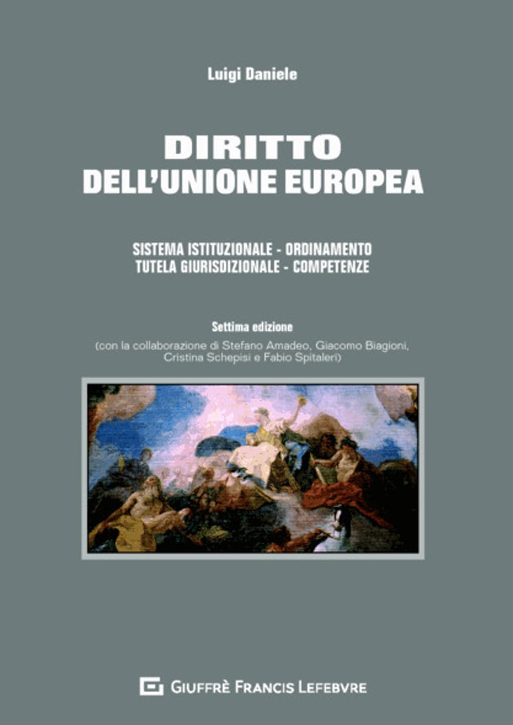 Diritto dell'Unione europea. Sistema istituzionale. Ordinamento. Tutela giurisdizionale. Competenze Law