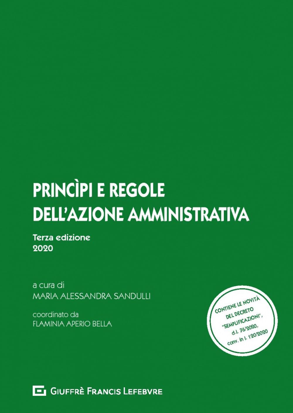 Princìpi e regole dell'azione amministrativa book