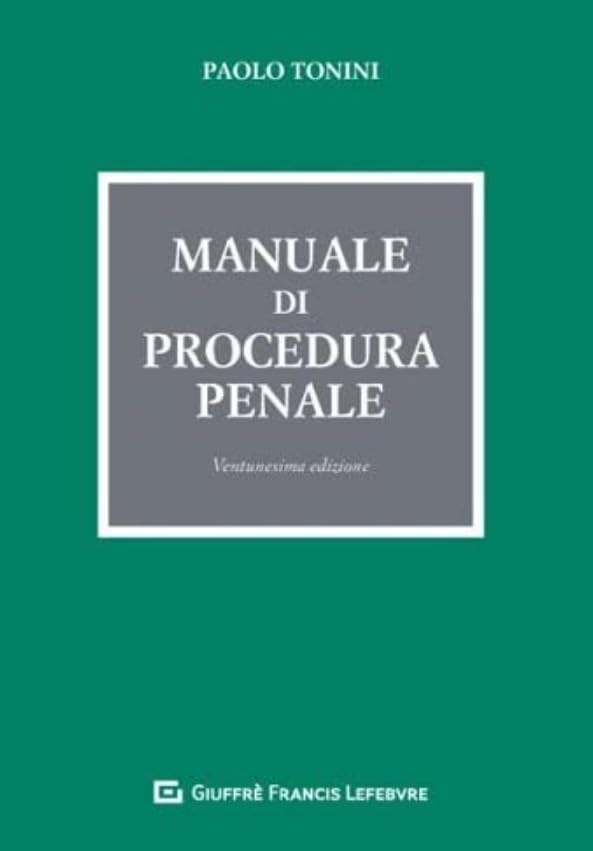 Manuale di procedura penale book