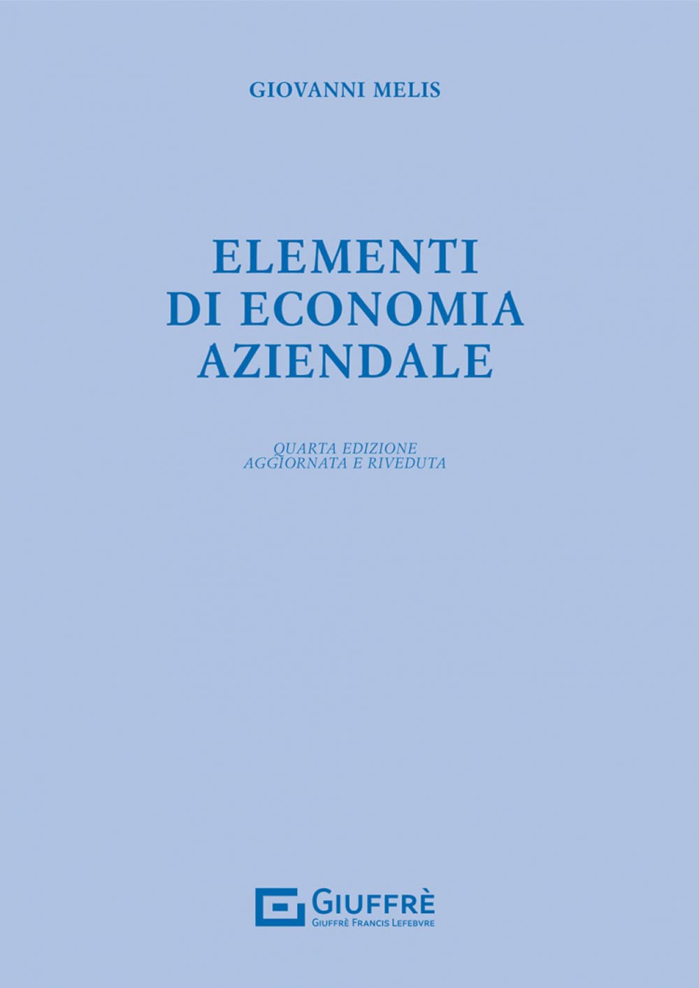 Elementi di economia aziendale book