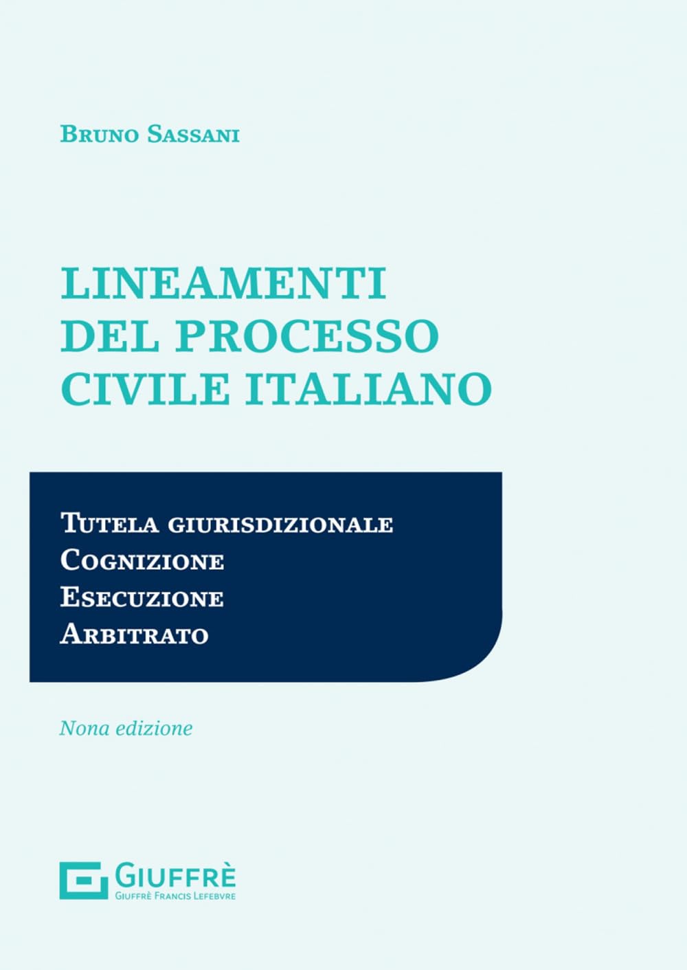 Lineamenti del processo civile italiano book