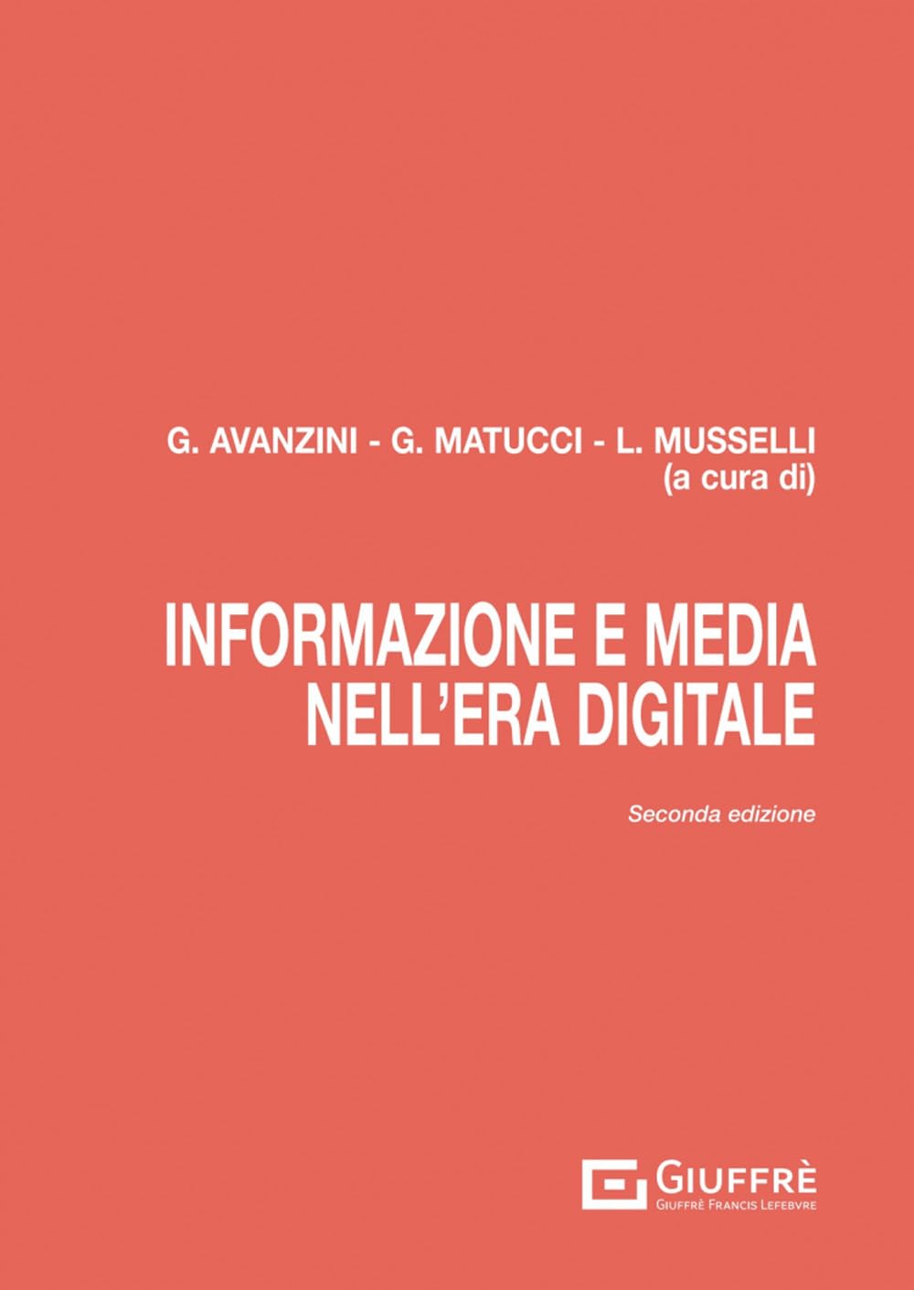 Informazione e media nell'era digitale Law