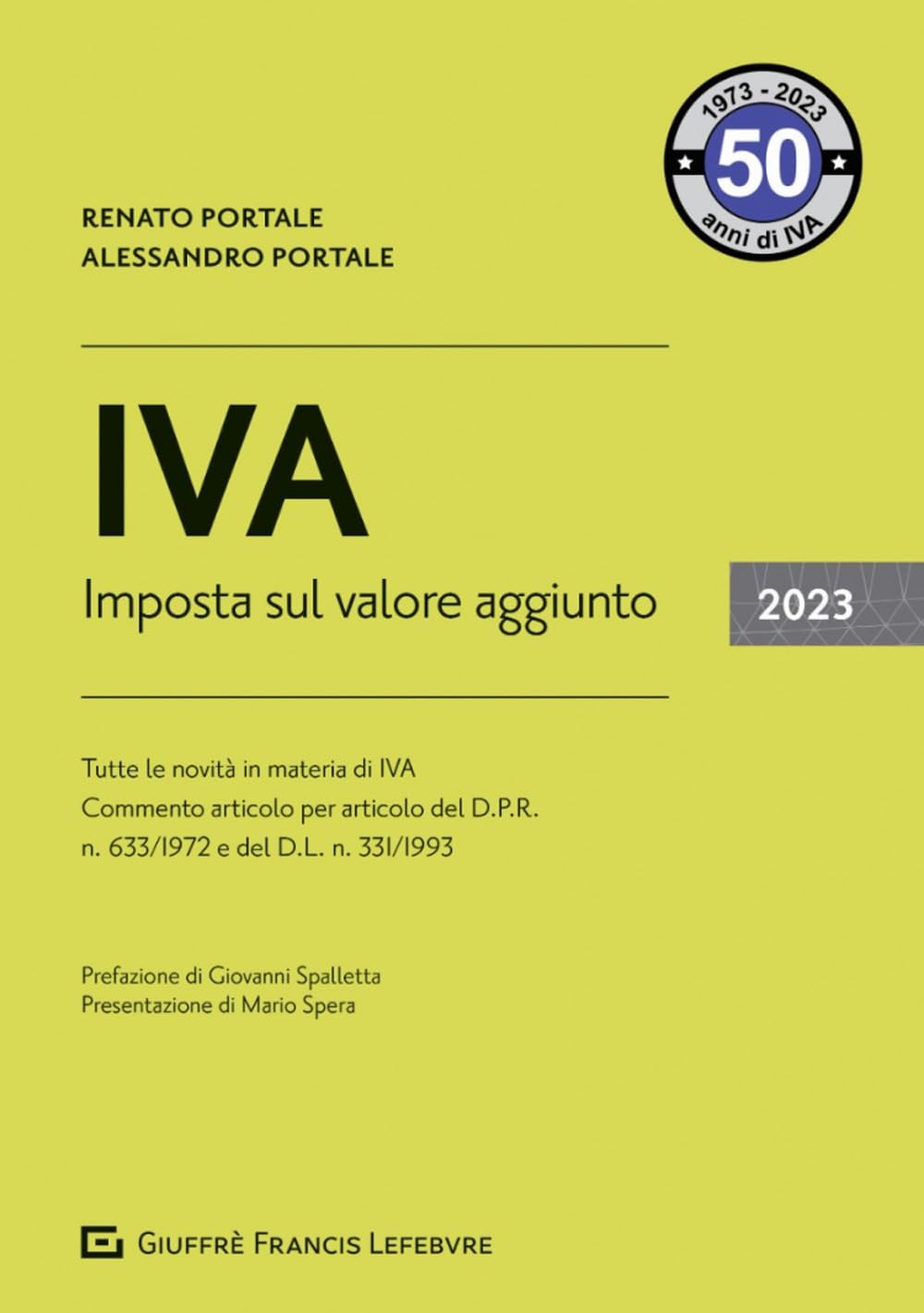 IVA. Imposta sul Valore Aggiunto 2023 Law