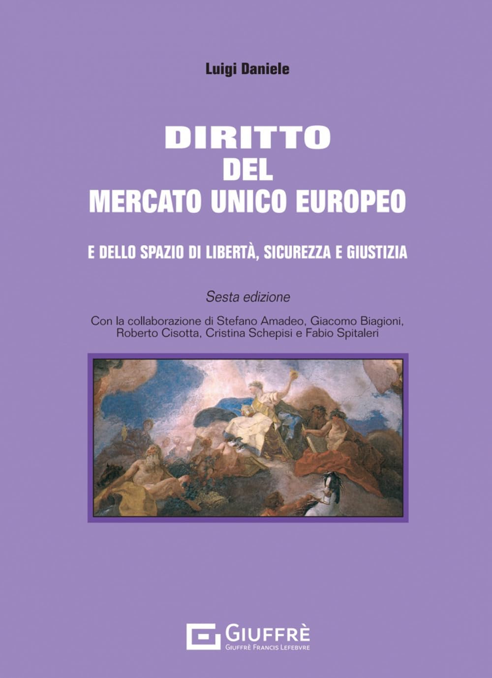 Diritto del mercato unico europeo e dello spazio di libertà, sicurezza e giustizia book