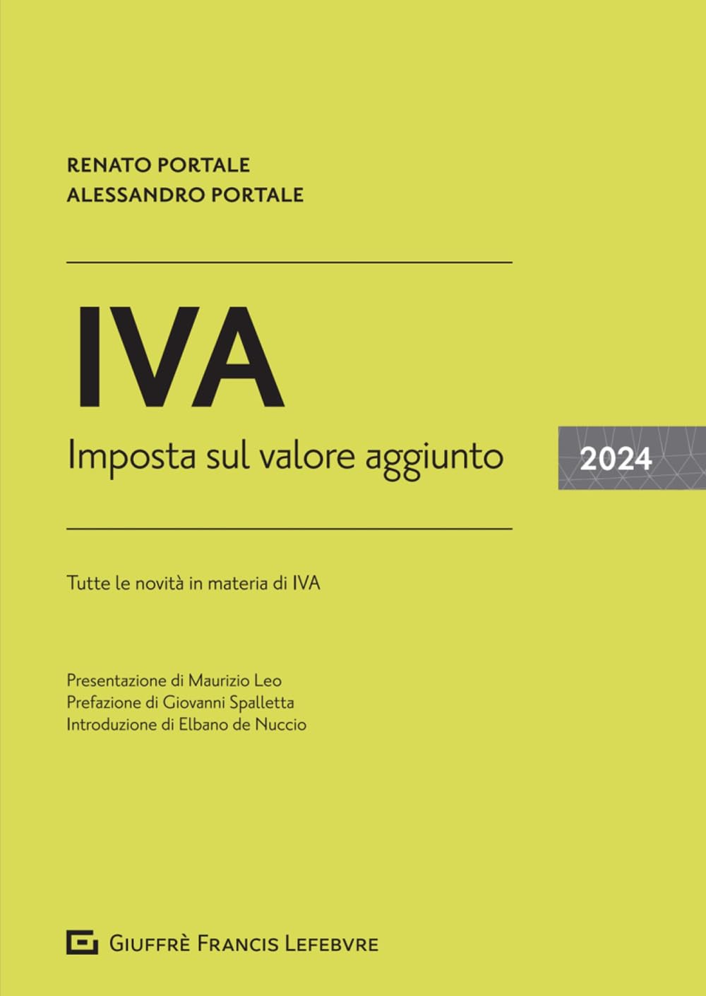 IVA. Imposta sul Valore Aggiunto 2024 Law