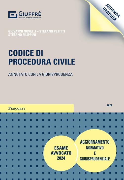 Codice di procedura civile. Annotato con la giurisprudenza (Percorsi. Codici annotati con la giurisprudenza) Law