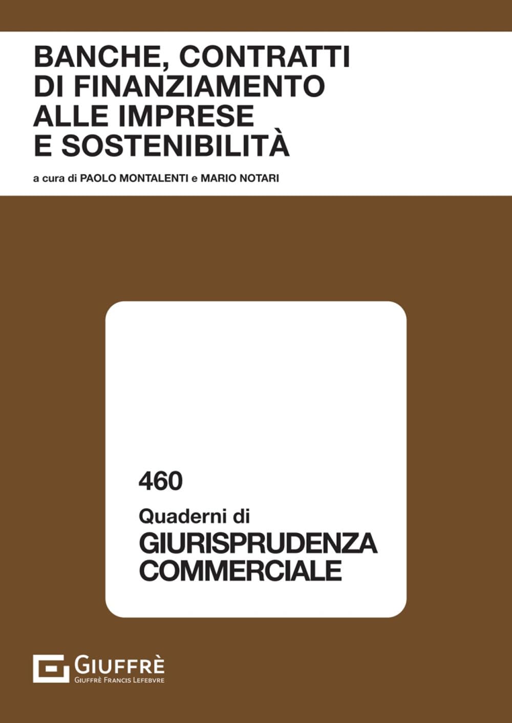 Banche, contratti di finanziamento alle imprese e sostenibilità book