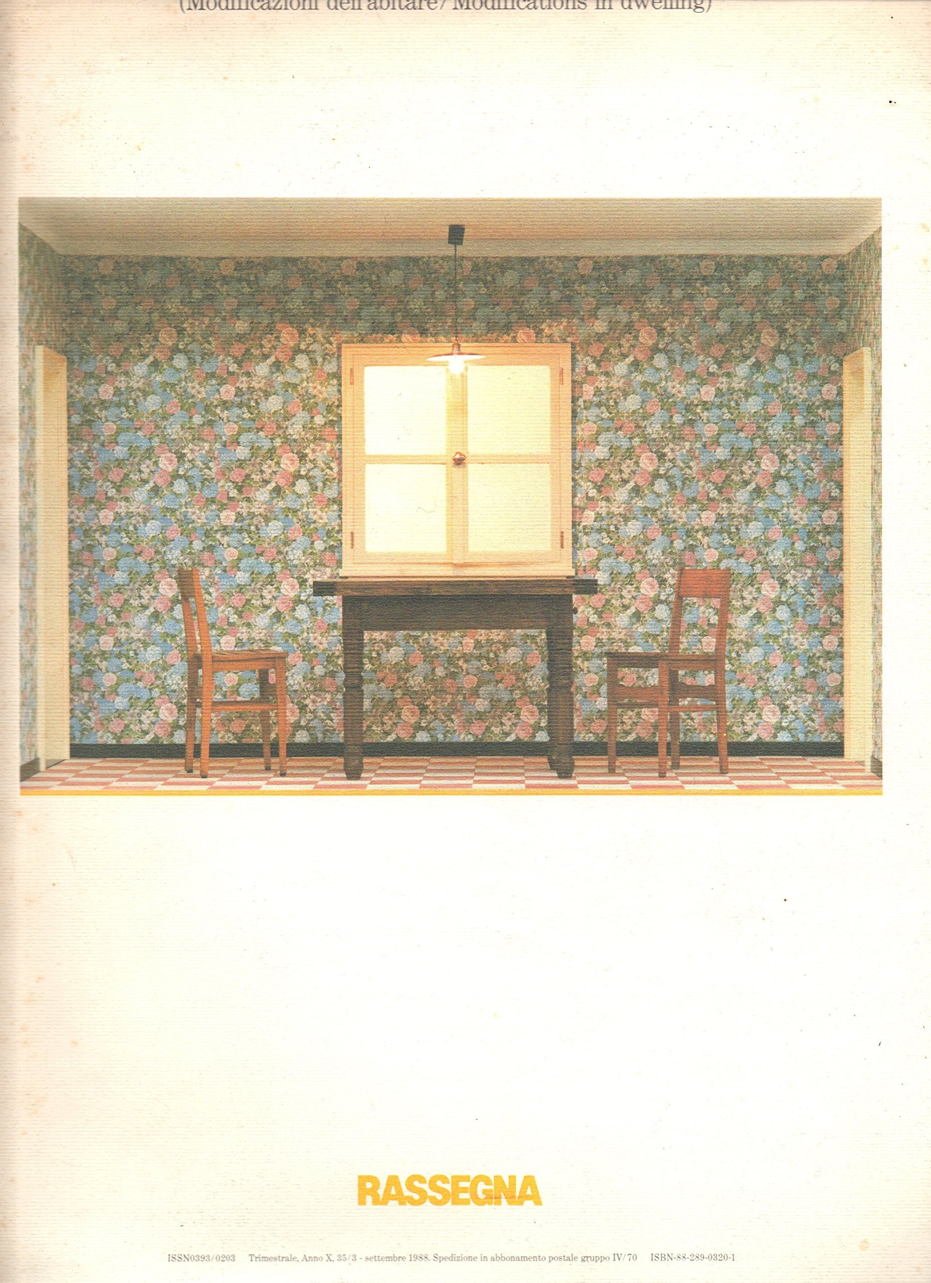 Modificazioni dell'abitare = Modifications in dwelling Books