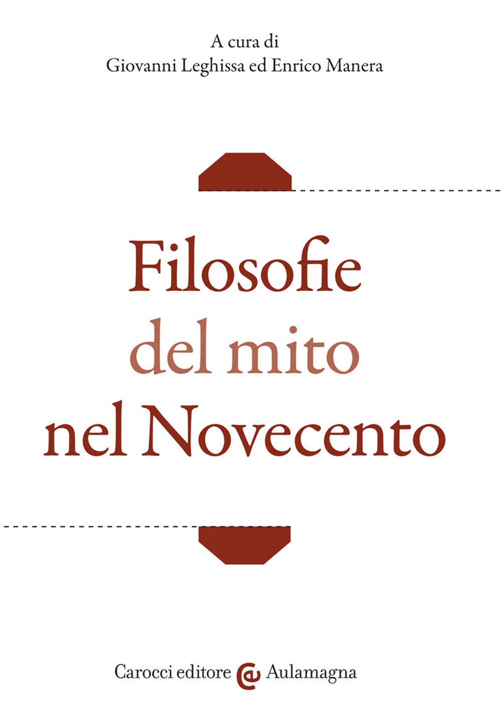 Filosofie del mito nel Novecento book