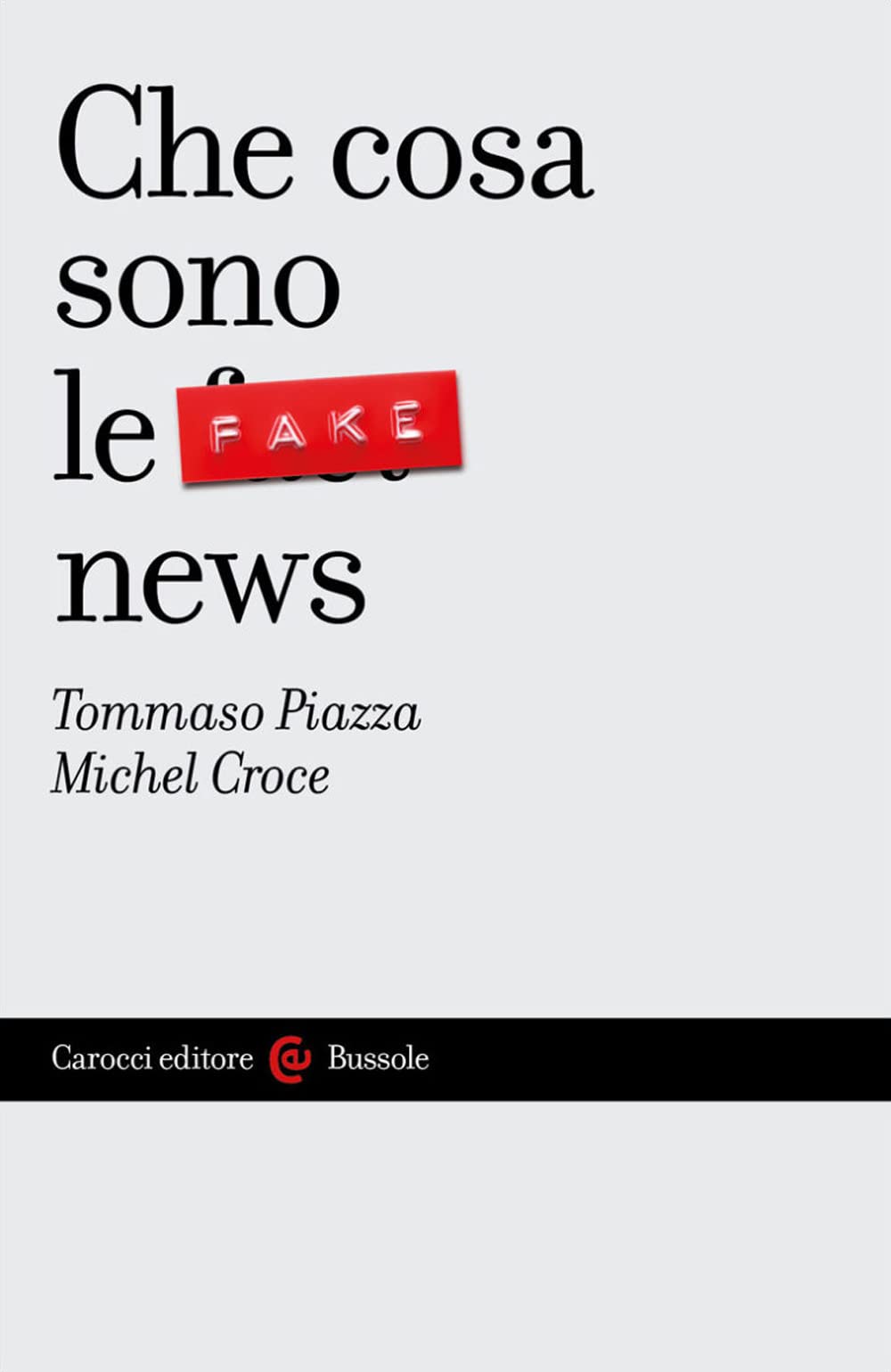 Che cosa sono le fake news book